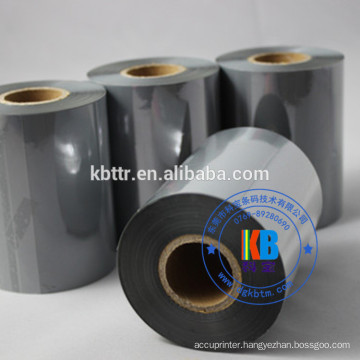 Electric products thermal transfer label printing dark grey resin printer ribbon